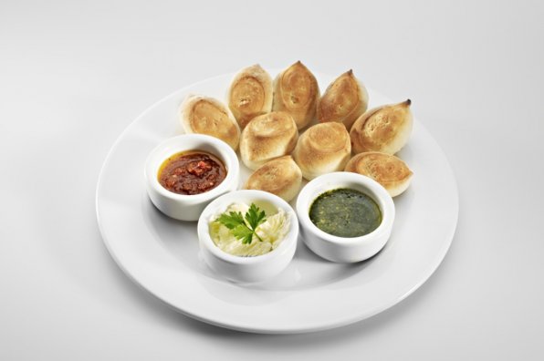 Mini Breads with 3 Sauces